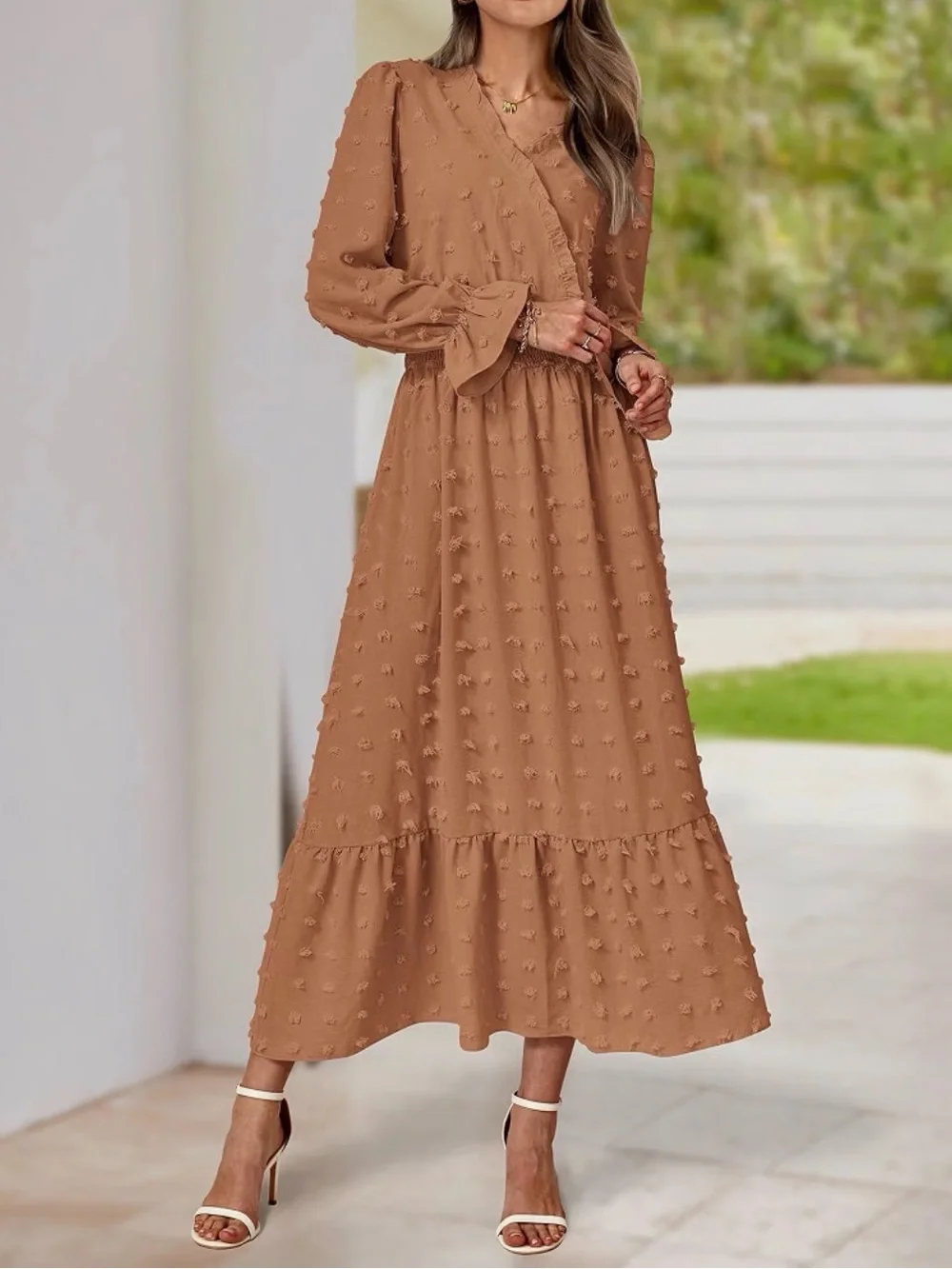 BTFBM Audrey fall Maxi Dresses